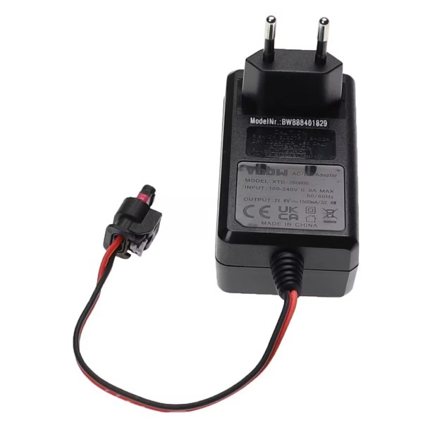 Husqvarna Automower og Gardena Oplader 1500mAh (kompatibelt)