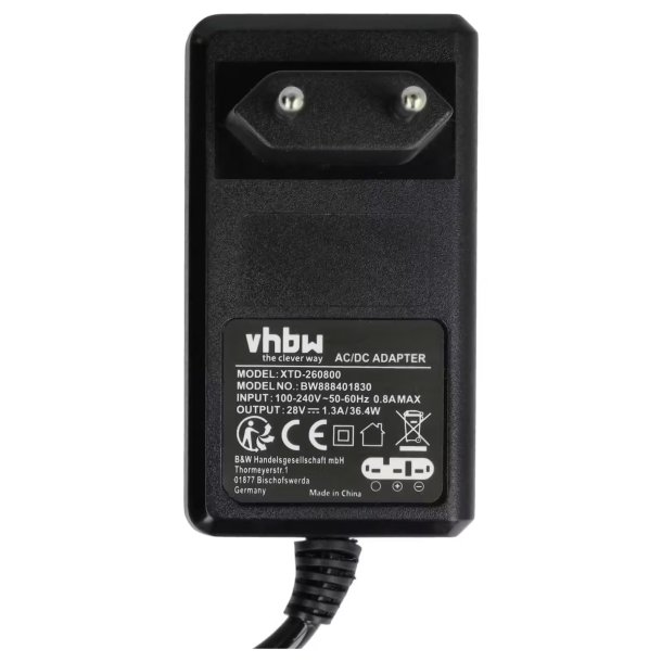 Husqvarna Automower og Gardena Oplader 1300mAh (kompatibelt)