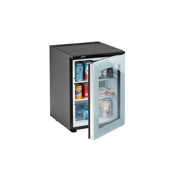IndelB Drink 30+ Minikleskab med glas lge