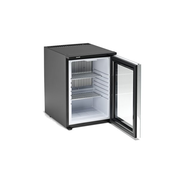 IndelB Drink 40+ Minikleskab med glas lge