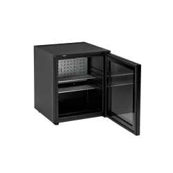 IndelB K60 Ecosmart minikleskab med sort glas lge